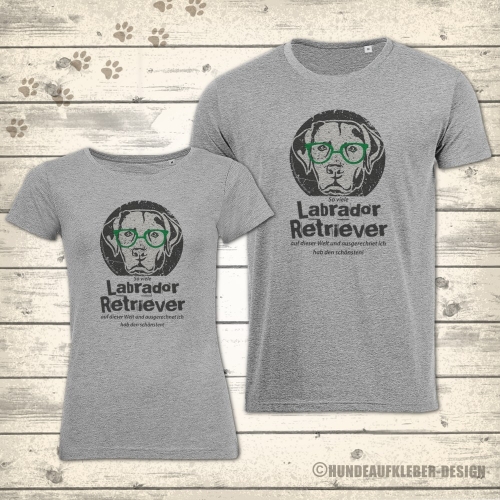 Labrador Retriever T-Shirt für Mann & Frau