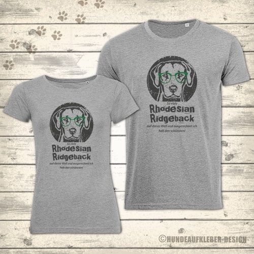 Rhodesian Ridgeback T-Shirt für Mann & Frau