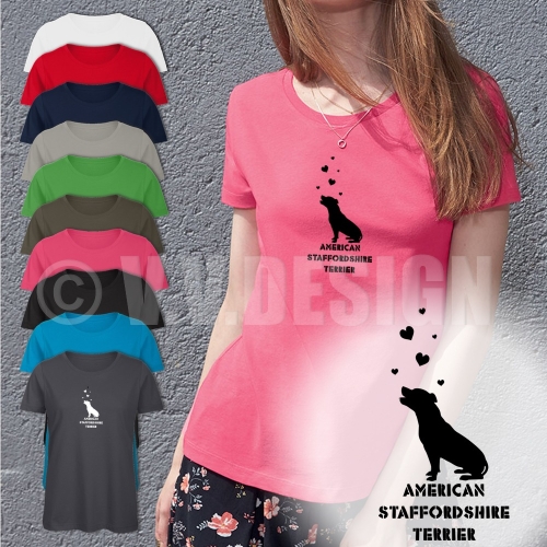 Stafford Terrier T-Shirt Frauen