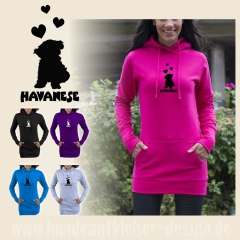 Havaneser Girls Long Hoodie